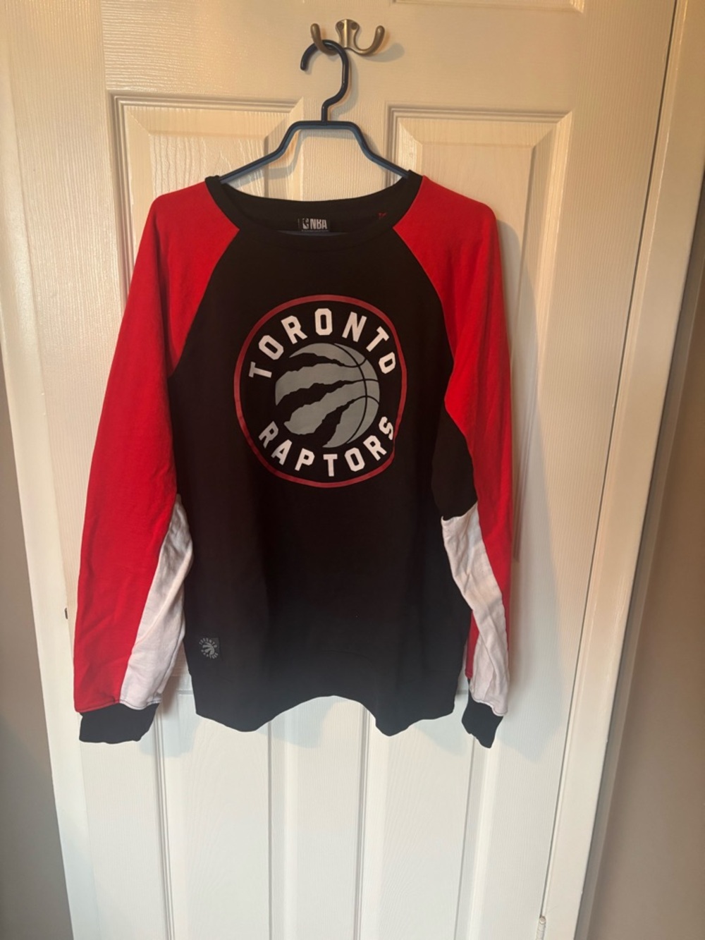 NBA Toronto Raptors Black & Red Sweater